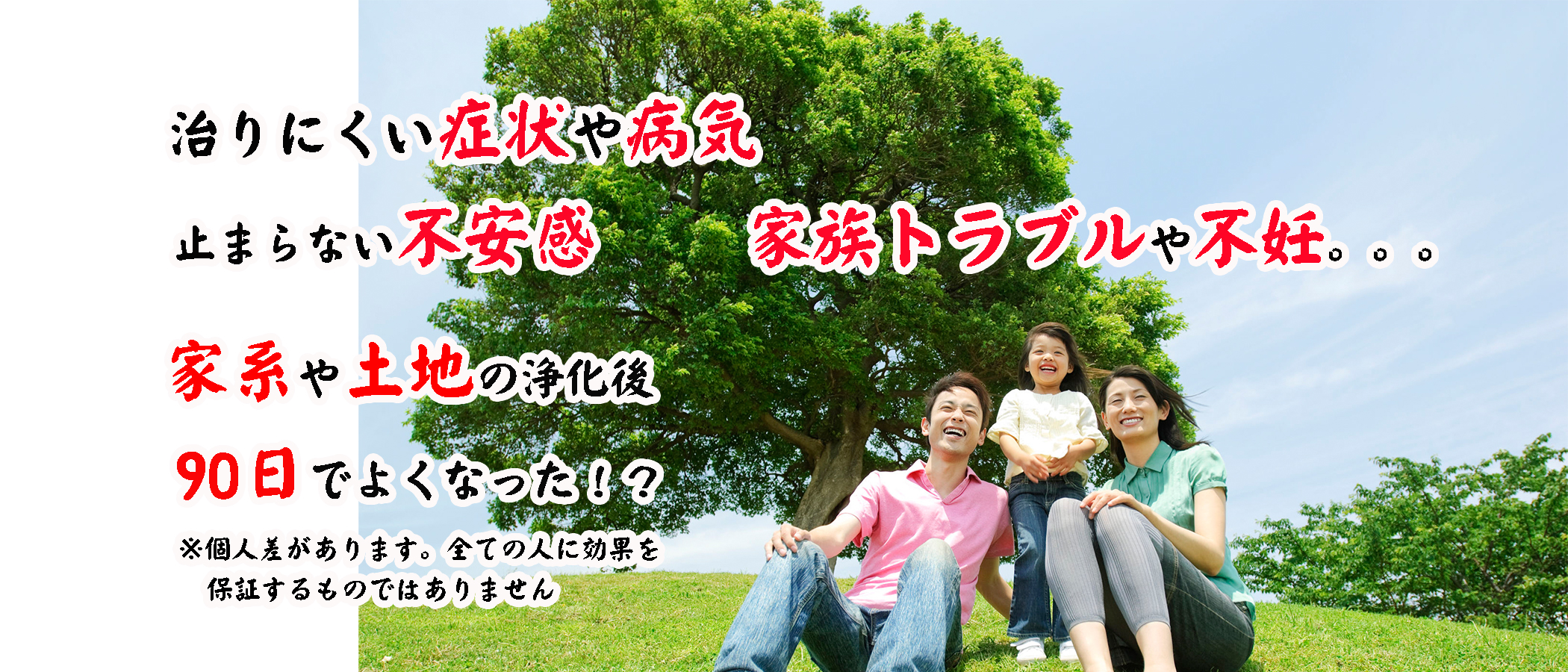 嘉衛と土地の浄化