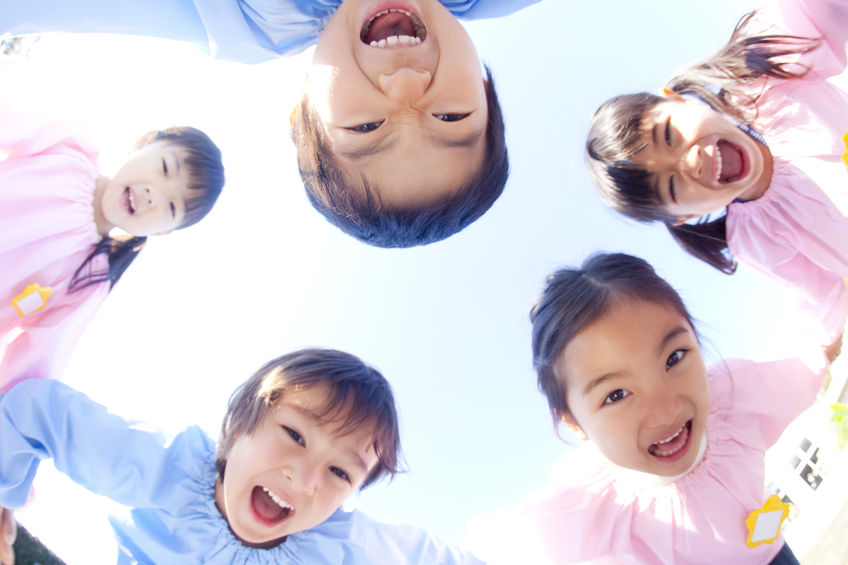 元気な子供たち